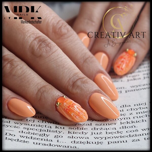 MPK Nails® Luxury Farbgel Spring Orange