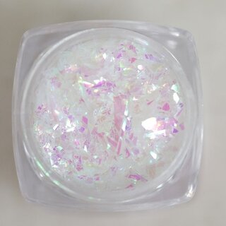Nail Art Flakes mit Farbwechsel 03) Pink