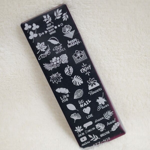 MPK Nails® Stamping Schablone STZ-N10