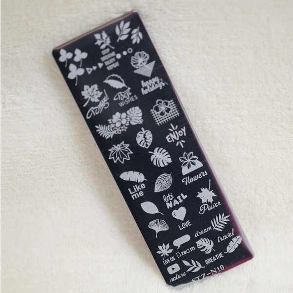MPK Nails® Stamping Schablone STZ-N10