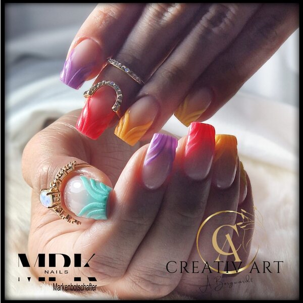 MPK Nails® Luxury Gel Polish C930 Neon Light Mandarine