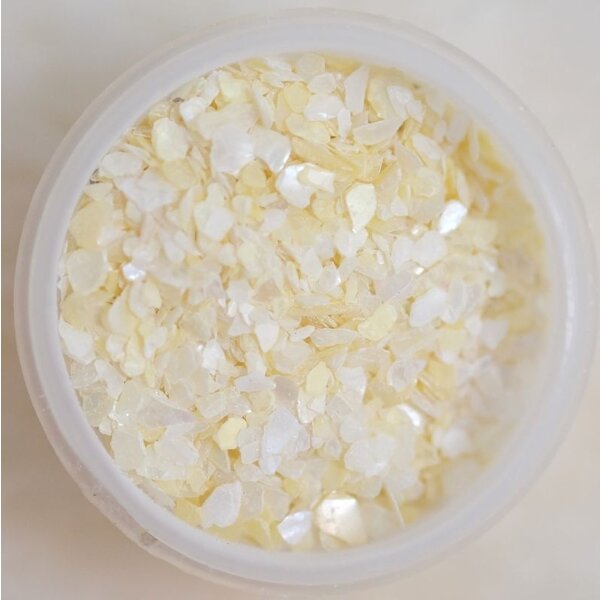 MPK Nails®  Nail Art Muschelsplitter 11) creme