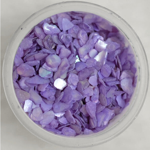 MPK Nails®  Nail Art Muschelsplitter 06) Lila