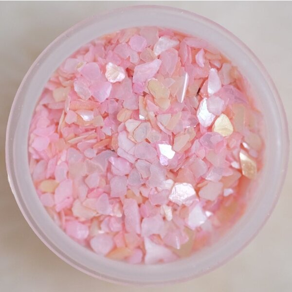 MPK Nails®  Nail Art Muschelsplitter 04) Rosa