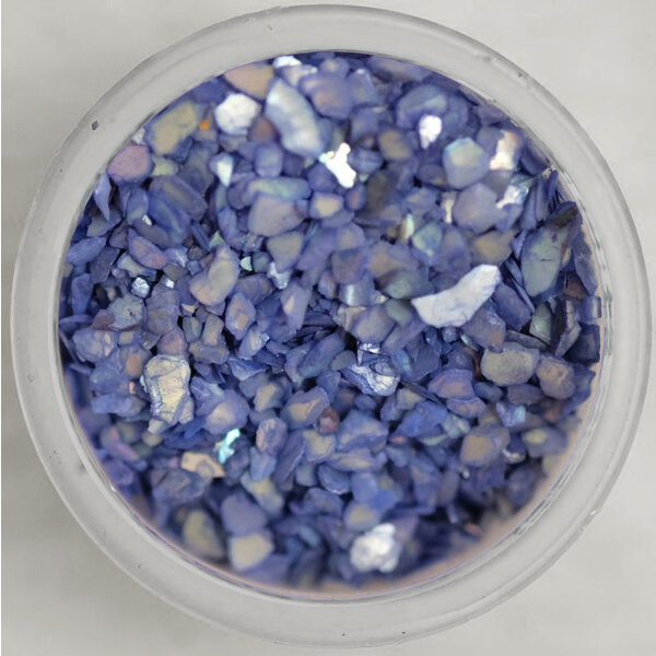 MPK Nails®  Nail Art Muschelsplitter 02) Blau