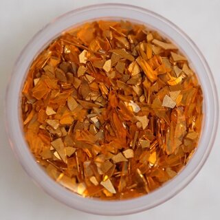 Nail Art Glassplitter 06 – Orange