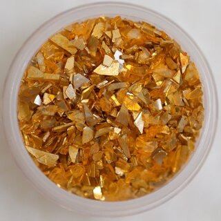 Nail Art Glassplitter 08 – Caramel