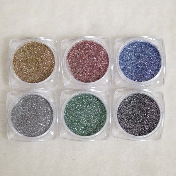 MPK Nails® 6x Beautiful Sparkle Glitter im Set