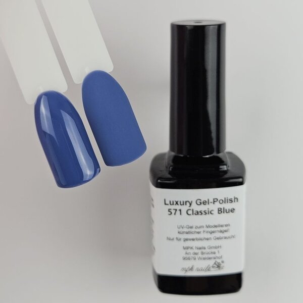 MPK Nails® Luxury Gel Polish 571 Classic Blue