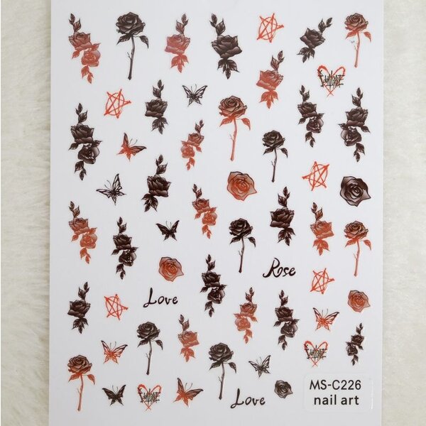 MPK Nails® Nail Sticker B16