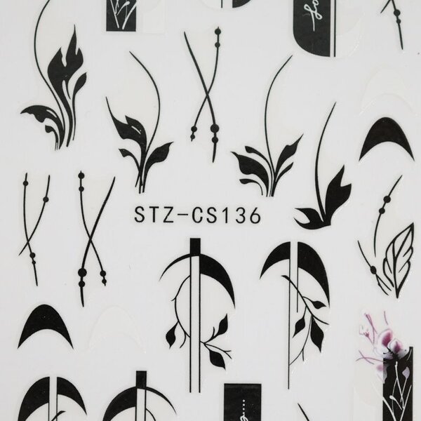 MPK Nails® Nail Sticker B49