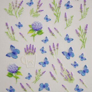 3D Nail Sticker B11