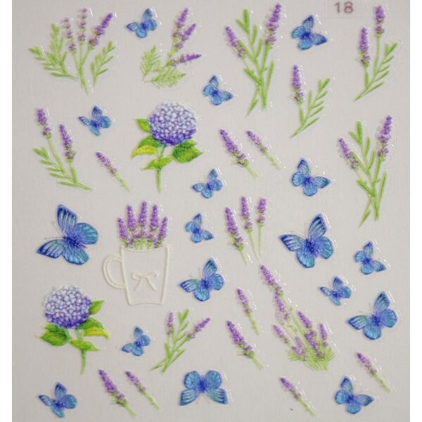 MPK Nails® 3D Nail Sticker B11