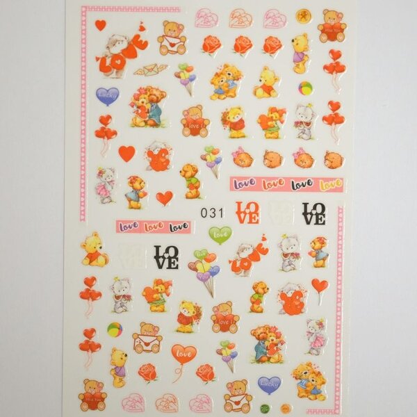 MPK Nails® Nail Sticker B28