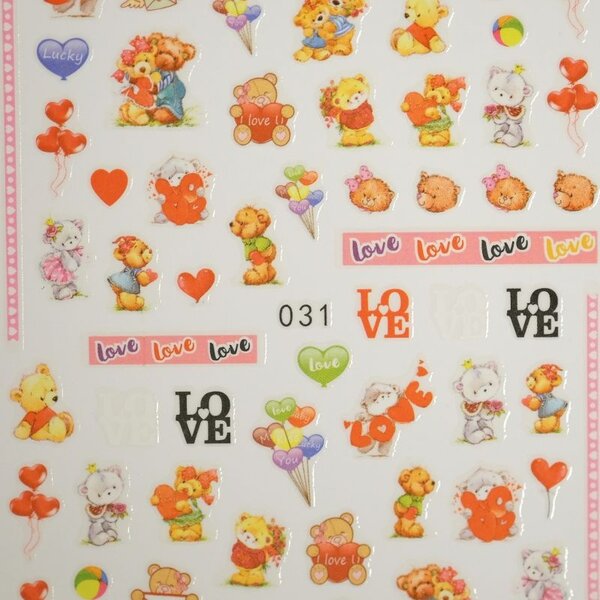 MPK Nails® Nail Sticker B28