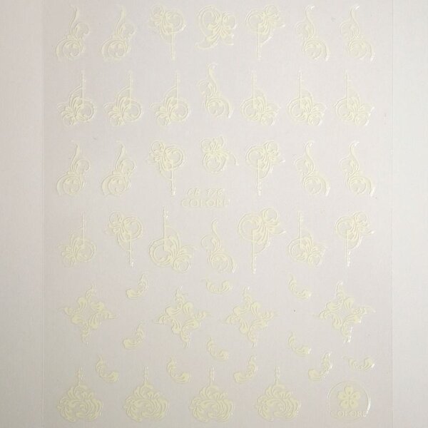 MPK Nails® Nail Sticker B44