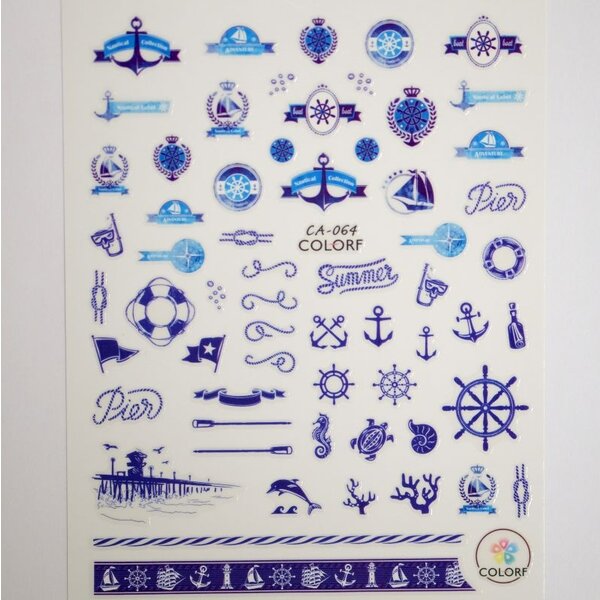 MPK Nails® Nail Sticker B27