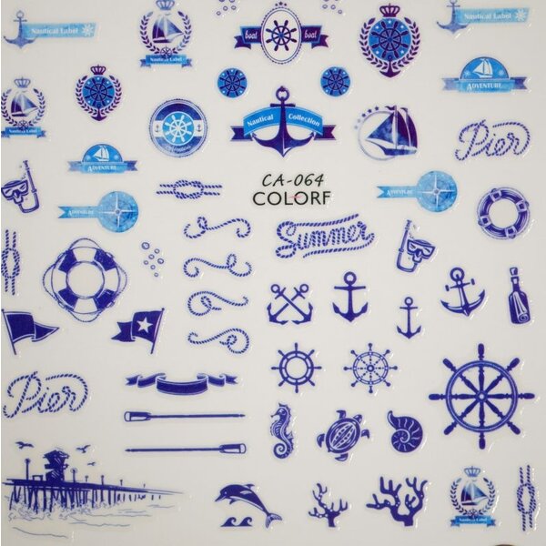 MPK Nails® Nail Sticker B27