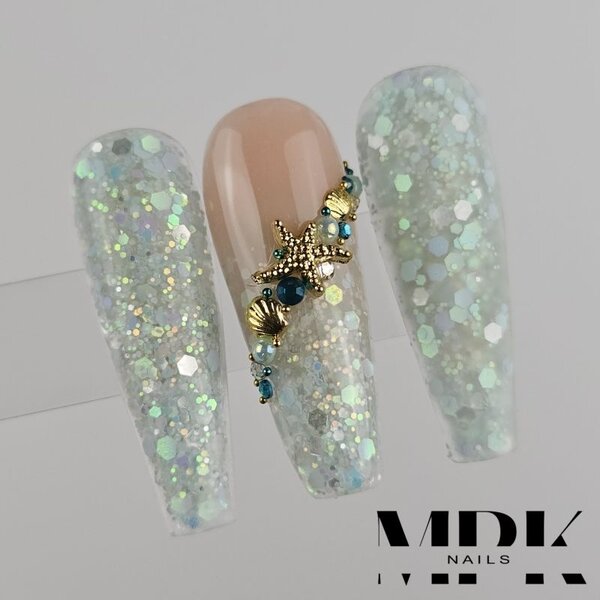 MPK Nails® Farb-Acryl Infinity Sparkle Icy Beach