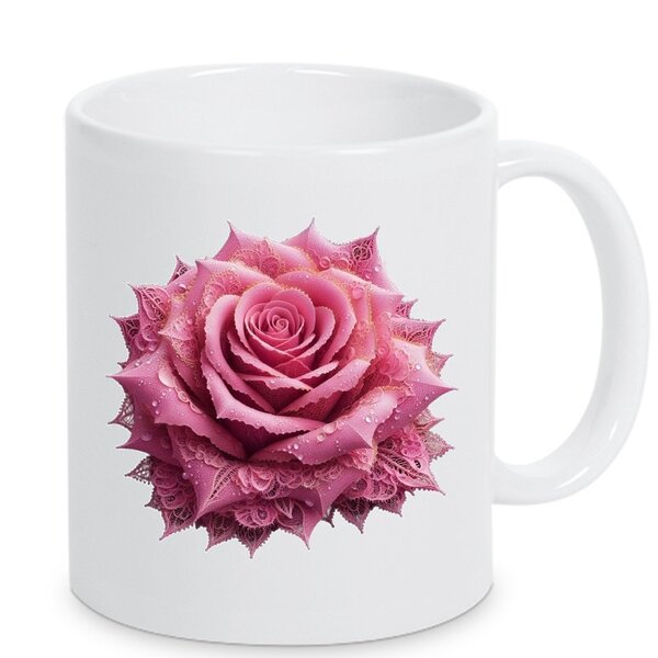 MPK Nails® Tasse mit Aufdruck - Rosen #1