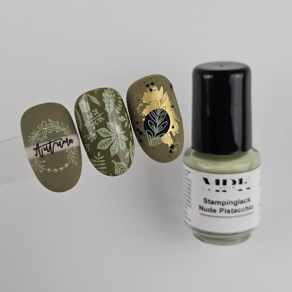 MPK Nails® Stampinglack 4,5ml Nude Pistacchio