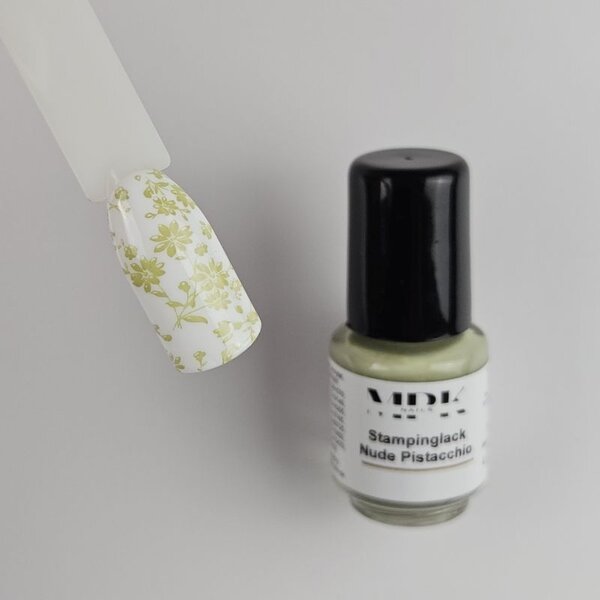 MPK Nails® Stampinglack 4,5ml Nude Pistacchio