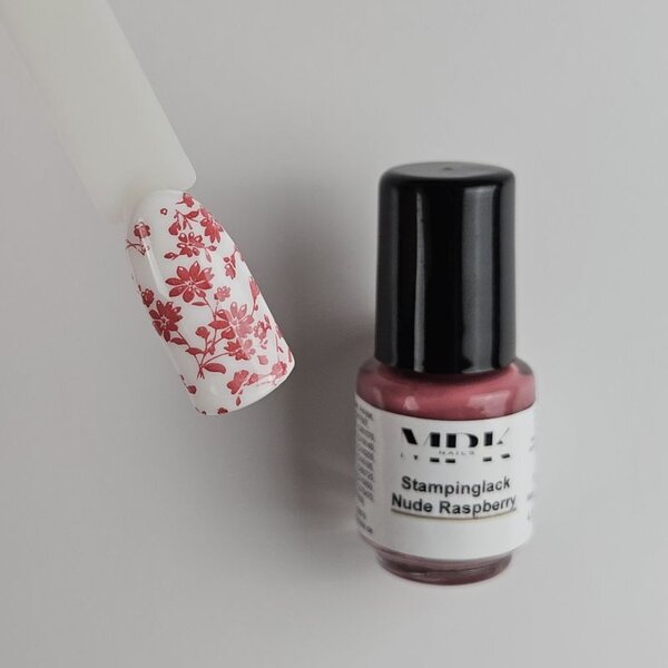 MPK Nails® Stampinglack 4,5ml Nude Raspberry