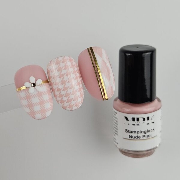 MPK Nails® Stampinglack 4,5ml Nude Pink