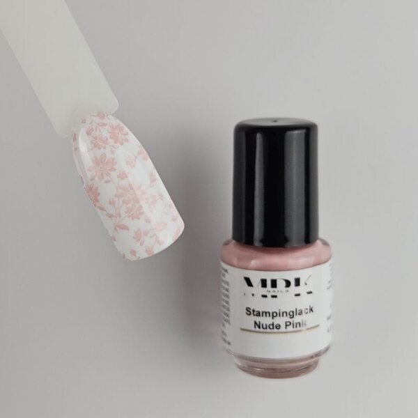 MPK Nails® Stampinglack 4,5ml Nude Pink