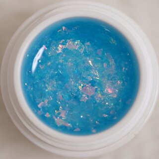 Precious Glittergel 965 Golden Blue