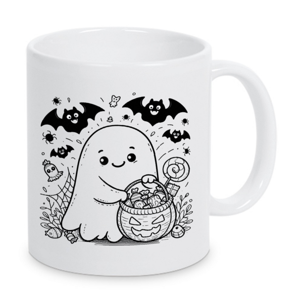 MPK Nails® Tasse mit Aufdruck - Halloween #2