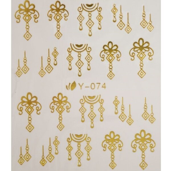 MPK Nails® Nail Sticker B55