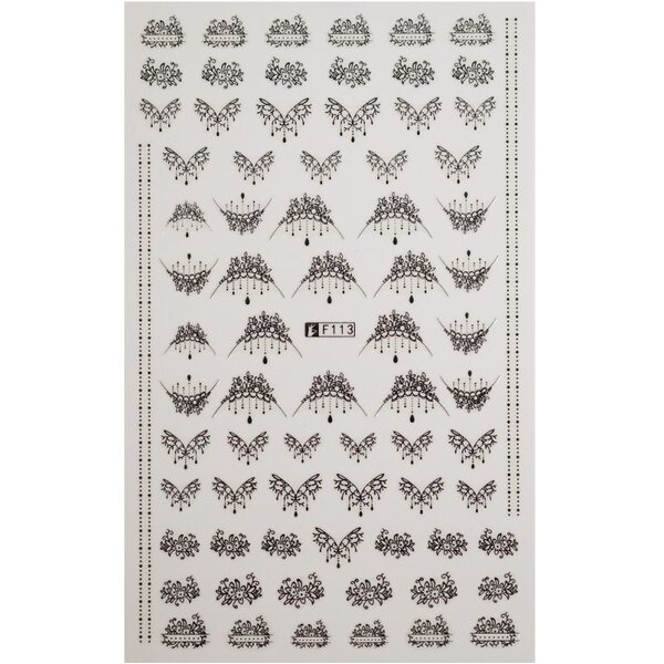 MPK Nails® Nail Sticker B58