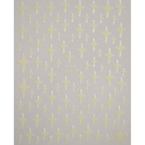 MPK Nails® Nail Sticker B59 nachtleuchtend
