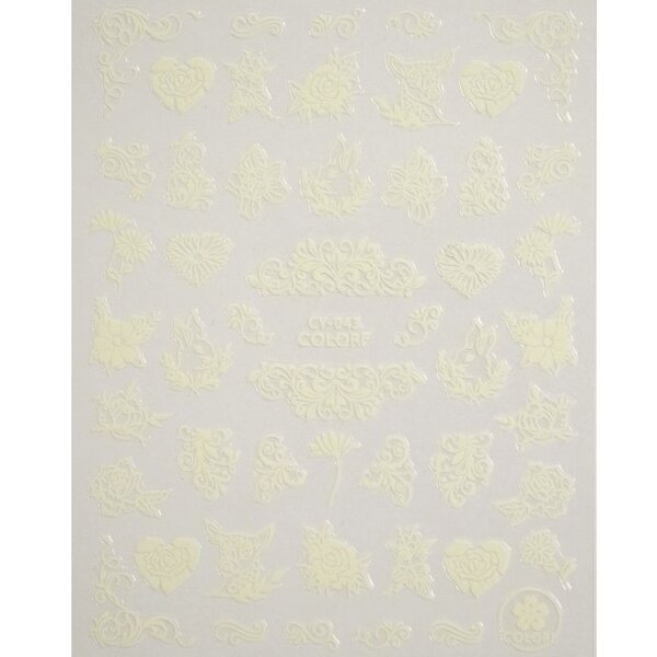 MPK Nails® Nail Sticker B60 nachtleuchtend