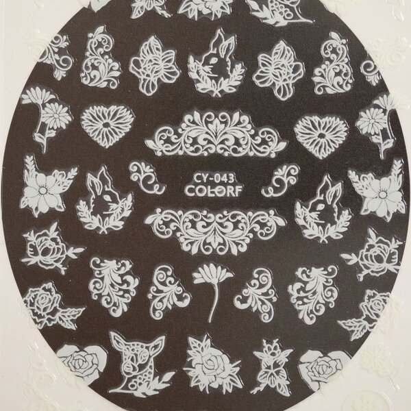 MPK Nails® Nail Sticker B60 nachtleuchtend