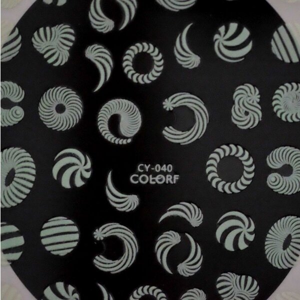 MPK Nails® Nail Sticker B64 nachtleuchtend