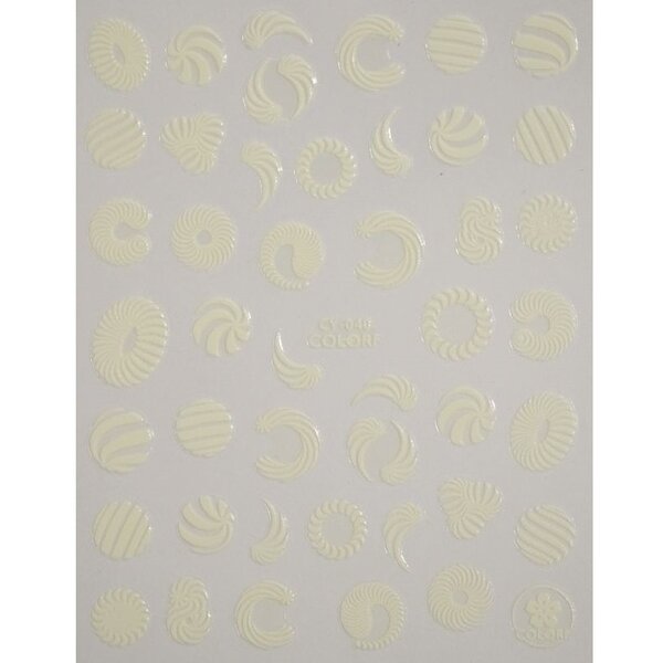 MPK Nails® Nail Sticker B64 nachtleuchtend