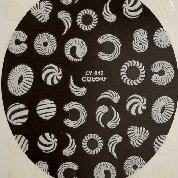 MPK Nails® Nail Sticker B64 nachtleuchtend