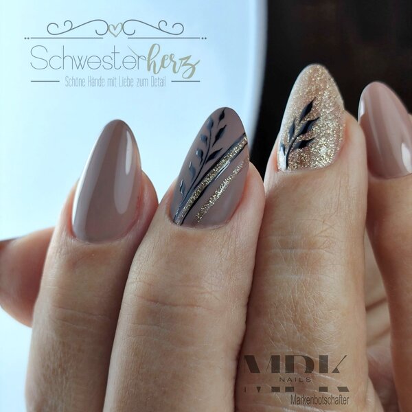 MPK Nails® Deluxe Glittergel 275 Gold