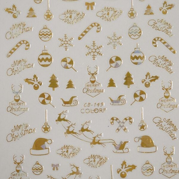 MPK Nails® Nail Sticker B70