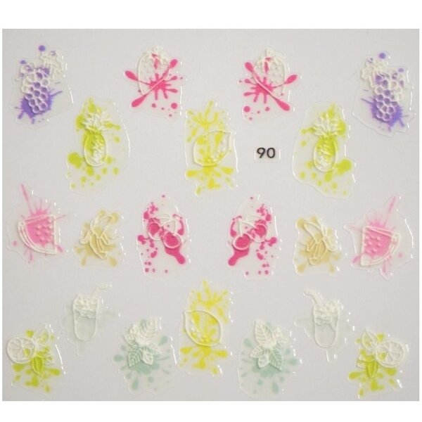 MPK Nails® Nail Sticker B62