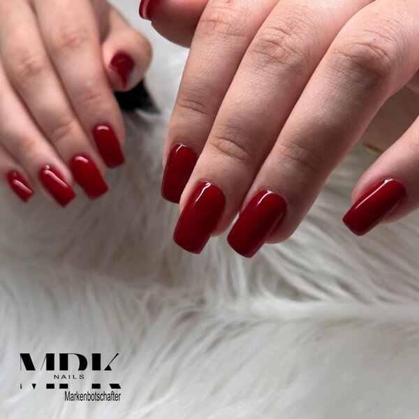 MPK Nails® 10ml UV Nagellack 78 Dunkelrot