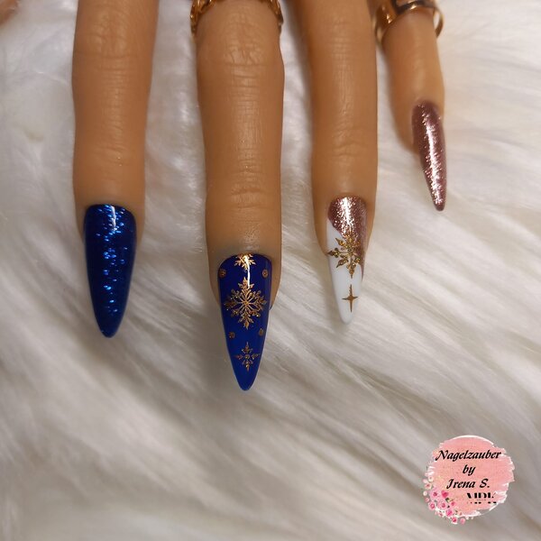 MPK Nails® Deluxe Glittergel 259 Laser Blue