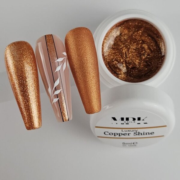 MPK Nails® Luxury Farbgel Copper Shine
