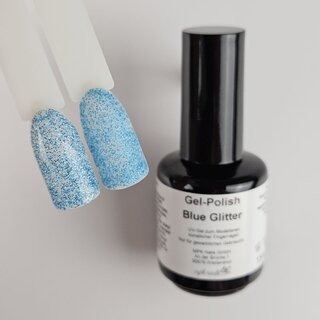 Basic Gel Polish  24 Blue Glitter
