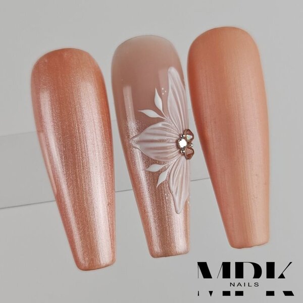 MPK Nails® Luxury Farbgel Satin Peach