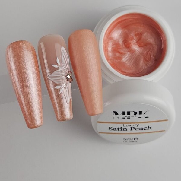 MPK Nails® Luxury Farbgel Satin Peach