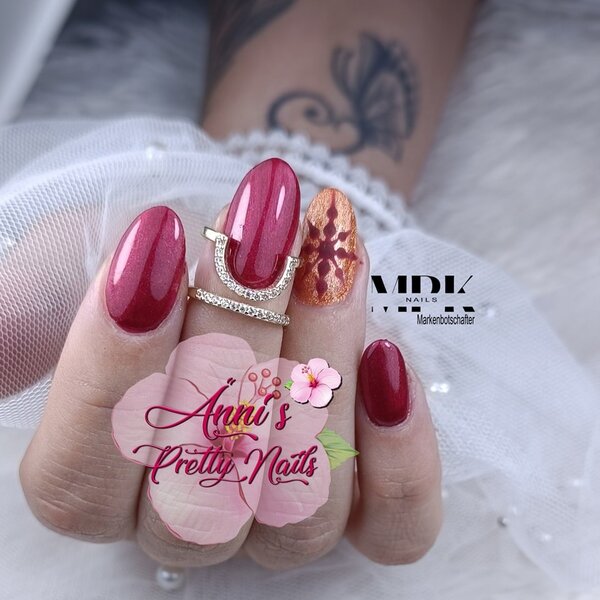MPK Nails® Luxury Farbgel Copper Shine