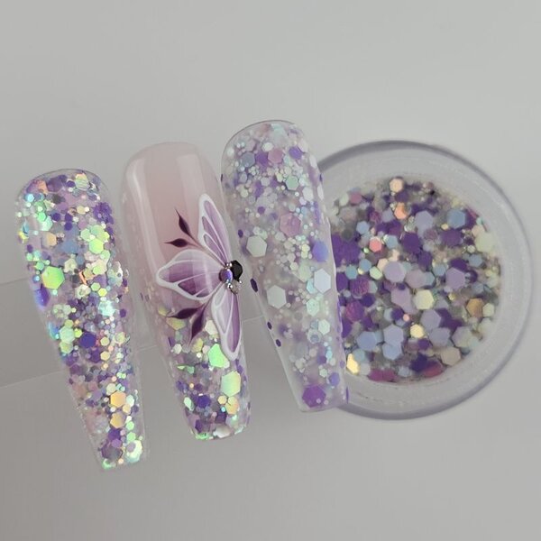 MPK Nails® Acryl Pulver Infinity Sparkle 3gr.